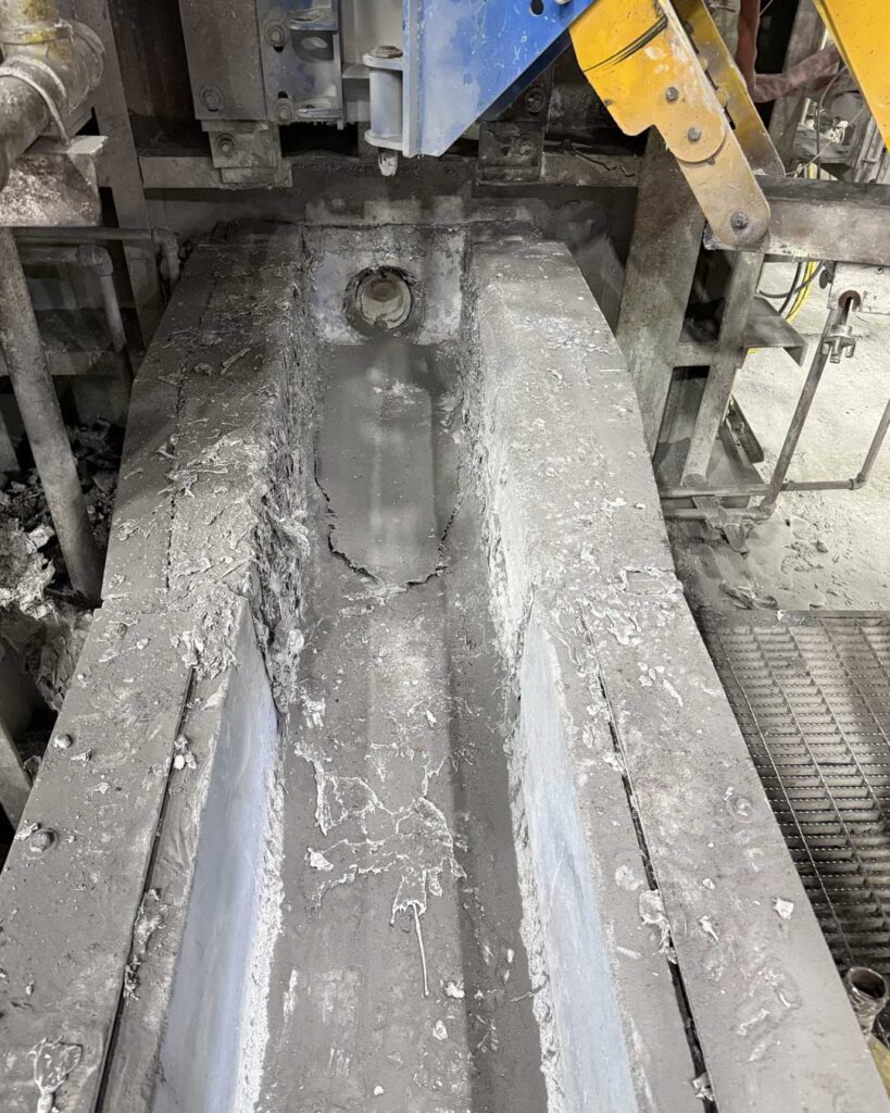 Trough Repair at GNA