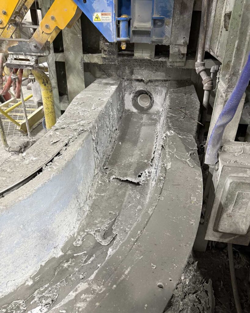 Trough Repair at GNA