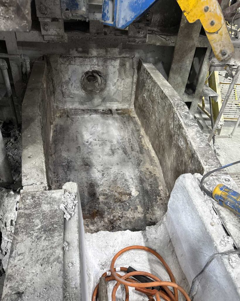 Trough Repair at GNA